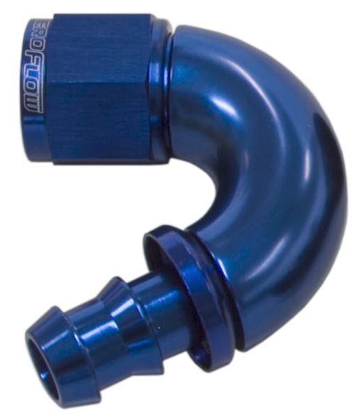 Aeroflow 6An 150 Deg Full Flow Push Lo AF515-06