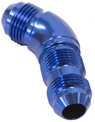 Aeroflow 45 Deg Bulkhead 10An Ful Flow AF537-10