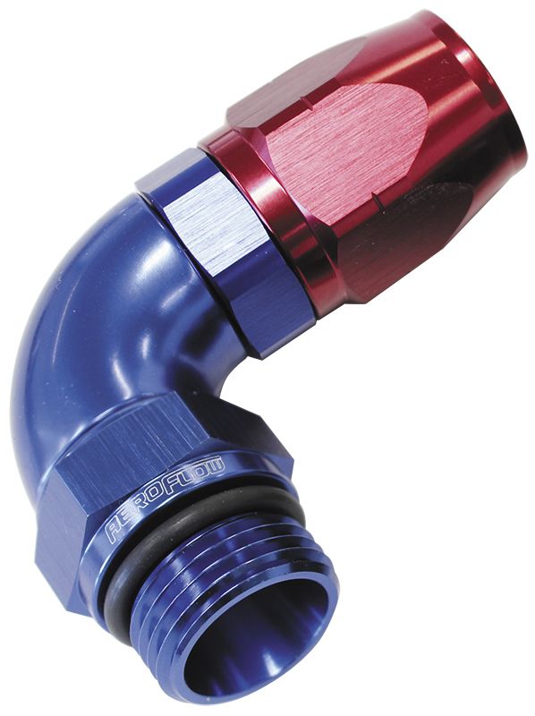 Aeroflow 16 Male Hose End 16Orb To 12Hose AF549-12-16