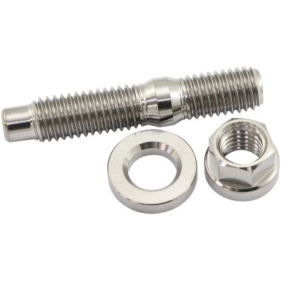 Aeroflow - M10 x 1.50mm Titanium Stud, Nut and Washer Kit AF55-2007