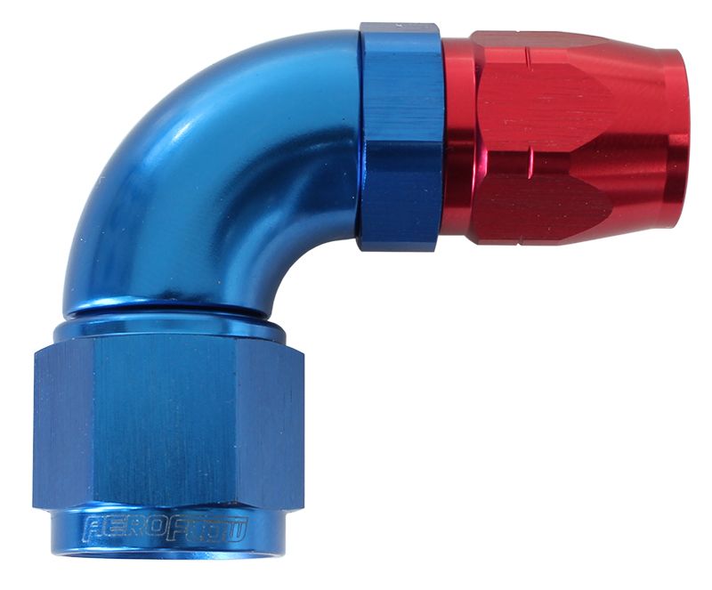 Aeroflow 12 Stepped 90 Deg Female 12 Hose AF553-16-12