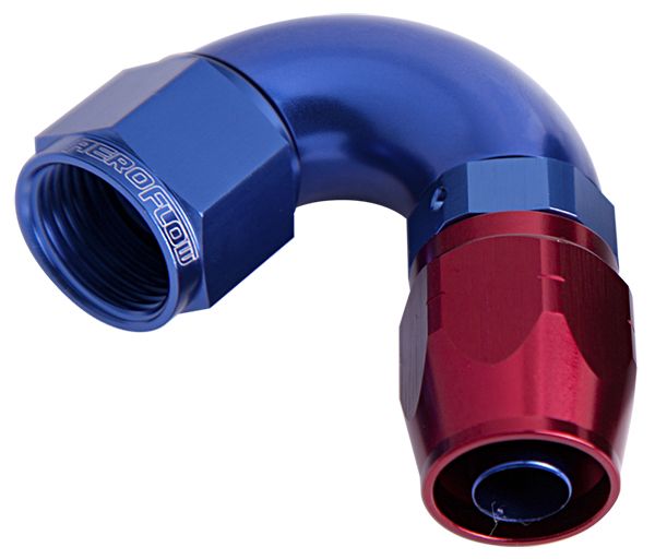 Aeroflow Alloy 120 Deg Hose End 16An AF554-16