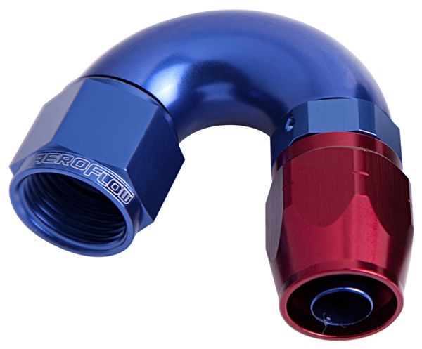 Aeroflow Alloy 150 Deg Hose End 12An AF555-12