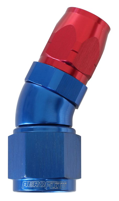 Aeroflow 16 Alloy 30 Deg Hose End 12 Hose AF557-12-16