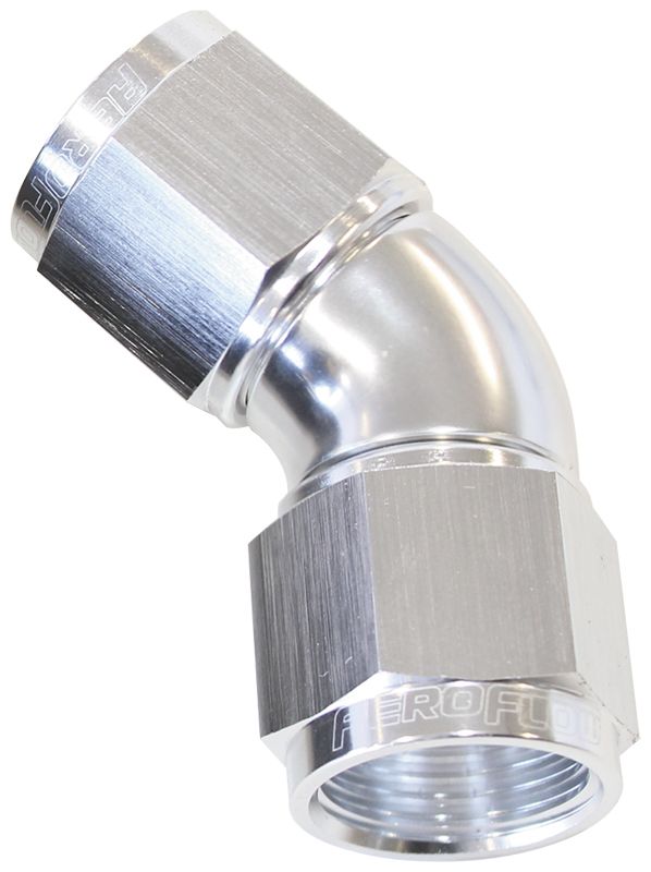 Aeroflow 4An 45 Deg Swivel Coupler AF563-04S