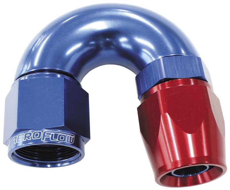 Aeroflow 180 Deg 16An Full Flow Teflon AF576-16D