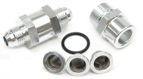 Aeroflow 4An Inline Fuel Oil Filter AF608-04S
