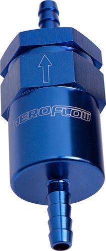 Aeroflow Billet Fuel Filter 1 2 Barb AF610-08
