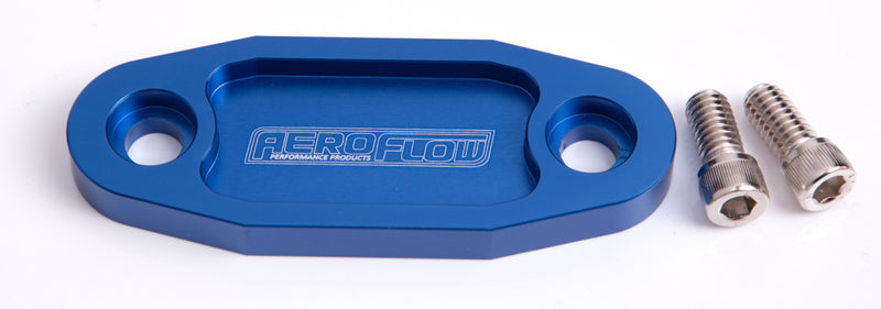 Aeroflow Billet Fuel Pump Block Off AF64-2020