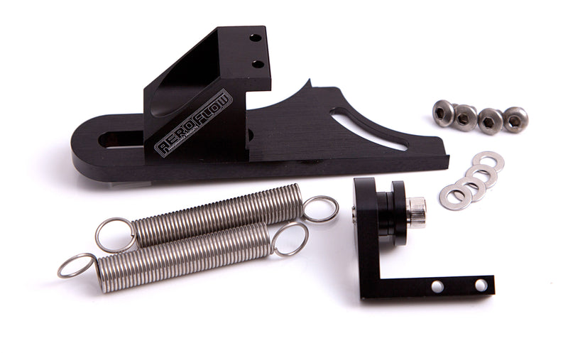 Aeroflow Throttle Return Spring Bracket AF64-2031BLK