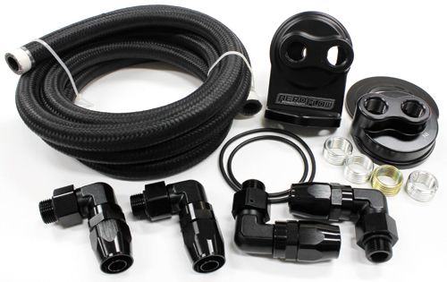 Aeroflow Billet Oil Filter Remote Mount AF64-2042