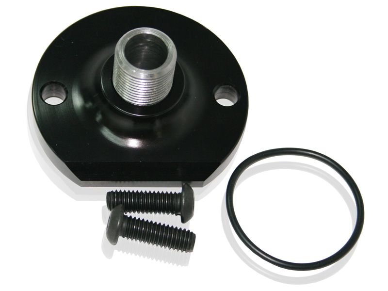 Aeroflow Chev Spin On Filter Mount AF64-2055BLK