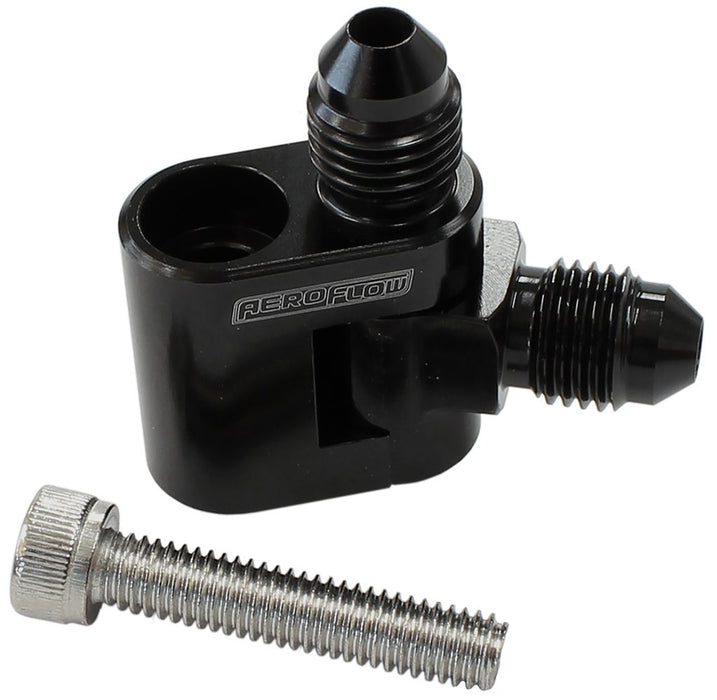 Aeroflow Dual Swivel Gm Ls Water Cross AF64-2188BLK