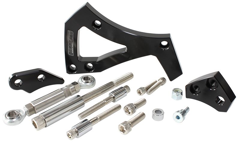 Aeroflow Ford 351C Clev Billet Black AF64-4000BLK