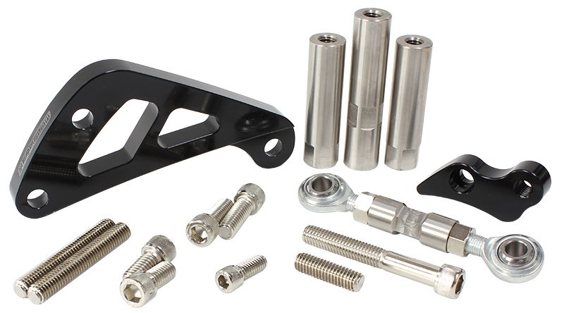 Aeroflow Sbc Suit Mid Mount Alt Brack AF64-4002BLK