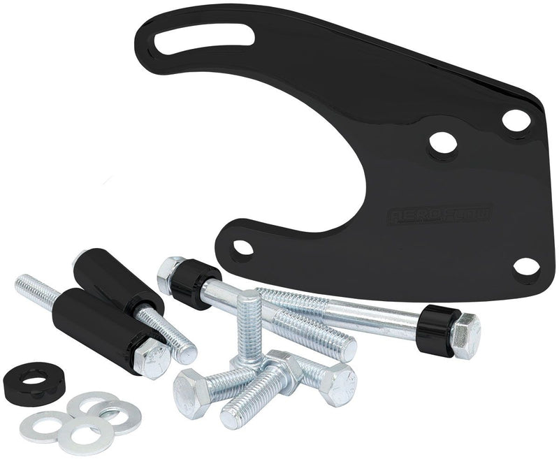 Aeroflow Ford Windsor Power Steering AF64-4013BLK