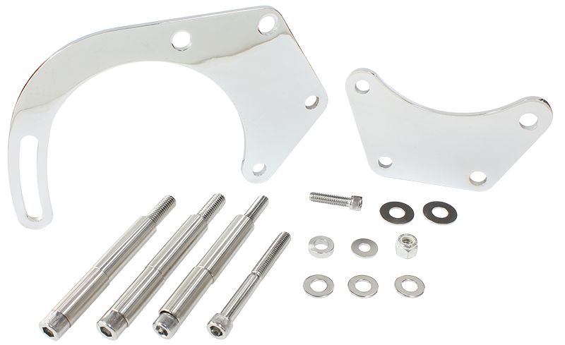 Aeroflow Low Mount Alt Bracket Chrome AF64-4016