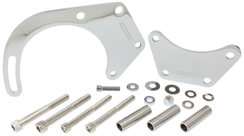 Aeroflow Low Mount Alt Bracket Chrome AF64-4017