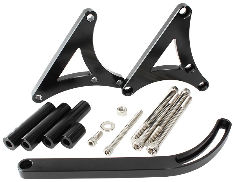 Aeroflow Black Holden V8 Pass Side Mid AF64-4025BLK
