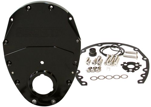Aeroflow Sb Chev 350 V6 2 Piece Timing AF64-4350BLK