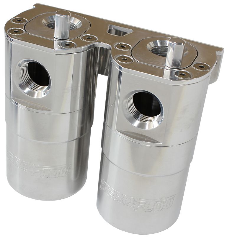 Aeroflow Dual Catch Can 10Orb AF64-4364