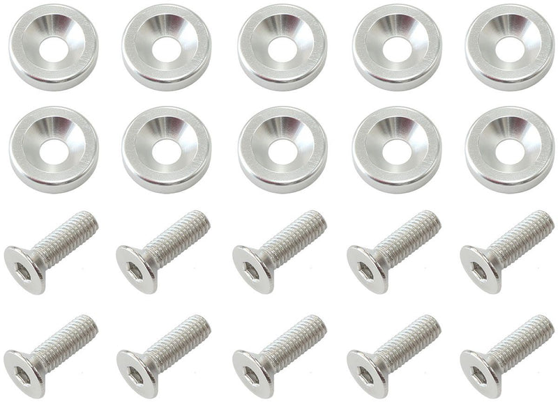 Aeroflow Billet Dress Up Fender Bolt 10 AF64-4374S