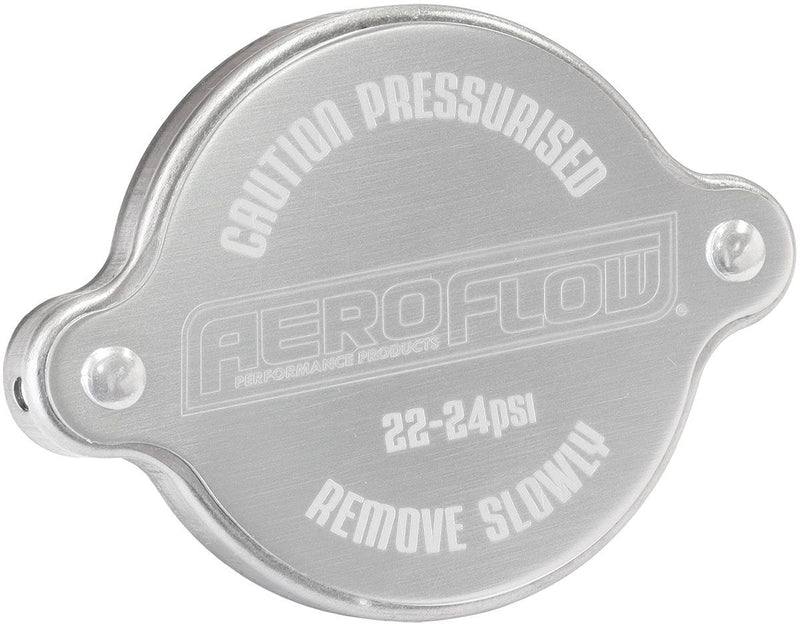 Aeroflow Radiator Cap 32Mm Silver 23Psi AF64-5034S