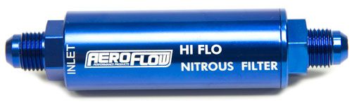 Aeroflow Nitrous Filter 4An Hi Press AF66-2040