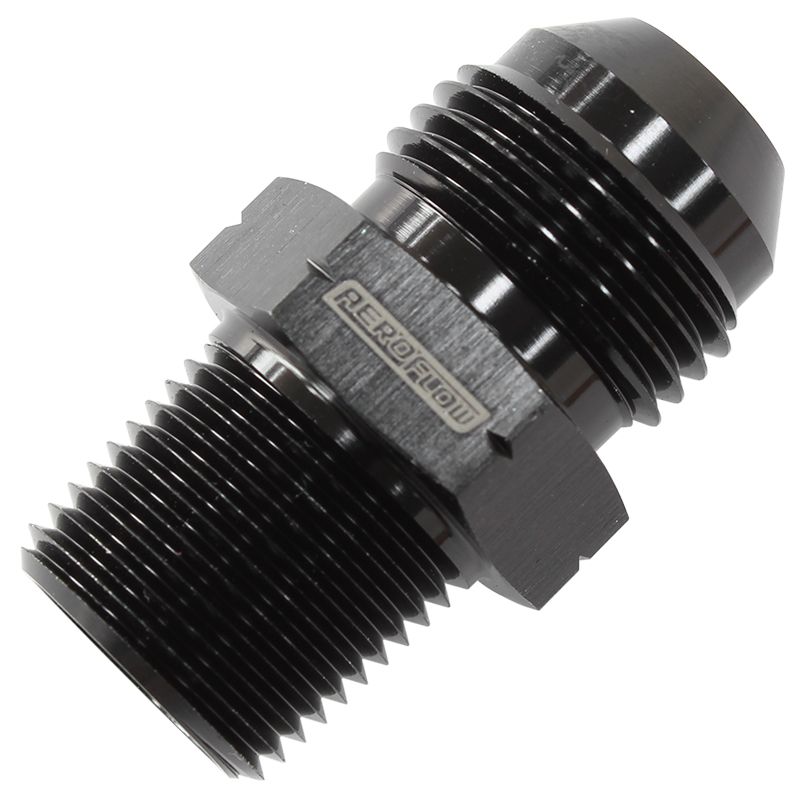 Aeroflow 3 8 Bsp Tapered To 6An AF757-06BLK