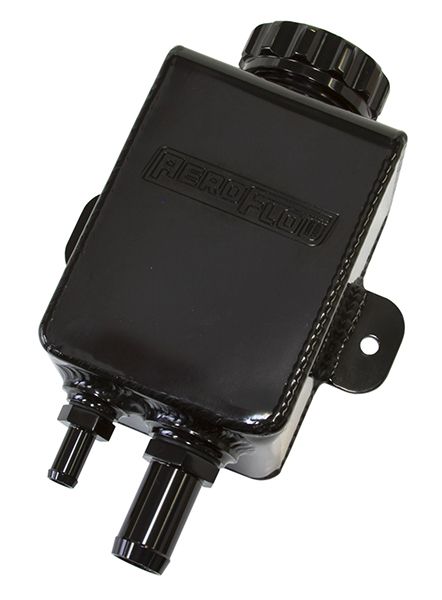 Aeroflow Fabricated P Steer Tank Square AF77-1025BLK