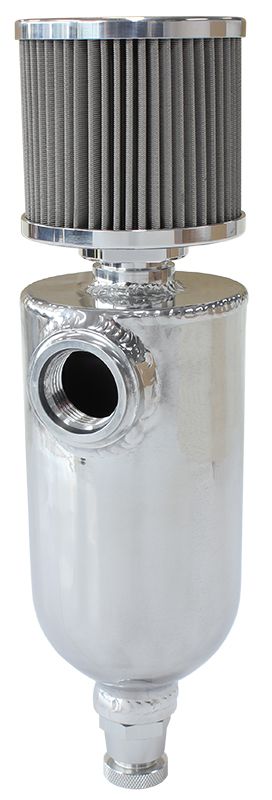 Aeroflow Universal Breather Tank 12Orb AF77-1028