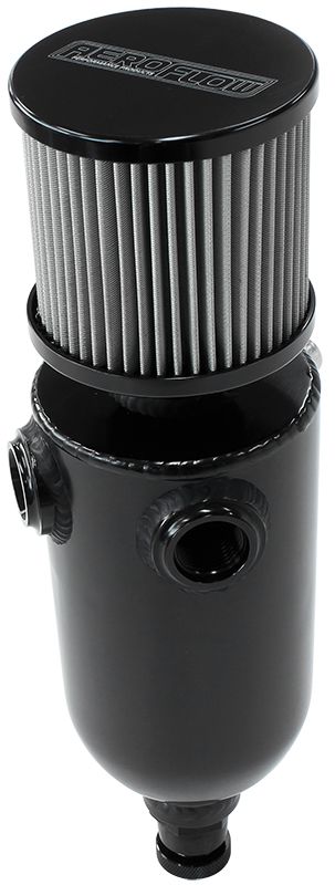 Aeroflow Universal Breat Tank 2X 8Orb AF77-1030BLK