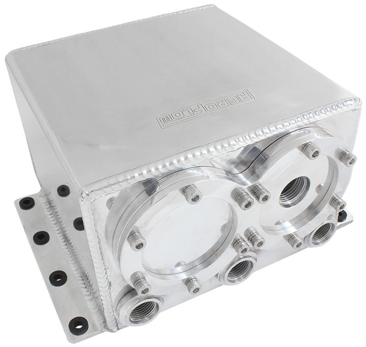 Aeroflow Dual Under Car Pump Surge Tank AF77-4244