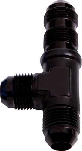 Aeroflow Male 10An Tee Bulkhead On Run AF804-10BLK