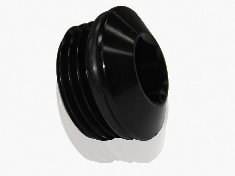 Aeroflow Orb Slimline Port Plug 8An AF813-08BLK