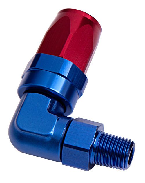 Aeroflow 04 Male 1 4 Npt 90 Deg To 8An AF829-08-04