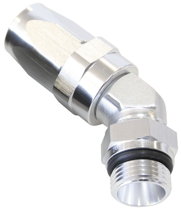 Aeroflow 10S 45 Deg 12 Hose To Male 10 Th AF844-12-10S