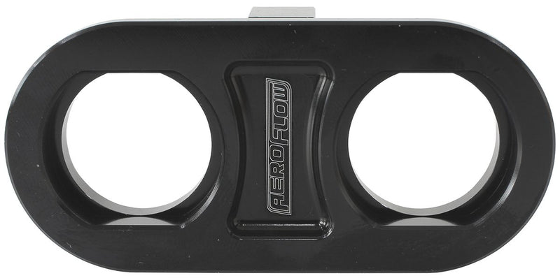 Aeroflow Billet Bulkhead 2 Port Univers AF88-2006BLK