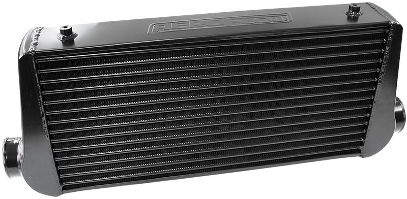 Aeroflow 600 X 300 X 76Mm 3 In Out AF90-1000BLK