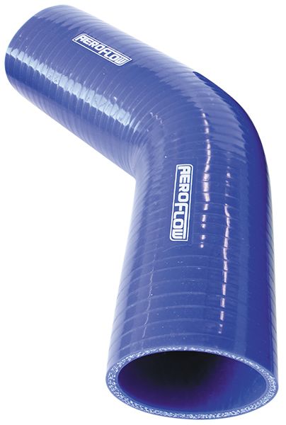 Aeroflow Silicone Hose 45 Deg Blue I D AF9002-425