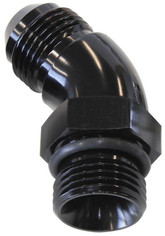 Aeroflow 20Blk 45 Deg 20Orb To 16An Complet AF902-16-20BLK