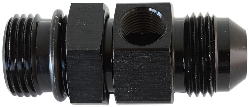Aeroflow 6Orb To 6An With 1 8 Port AF904-06BLK