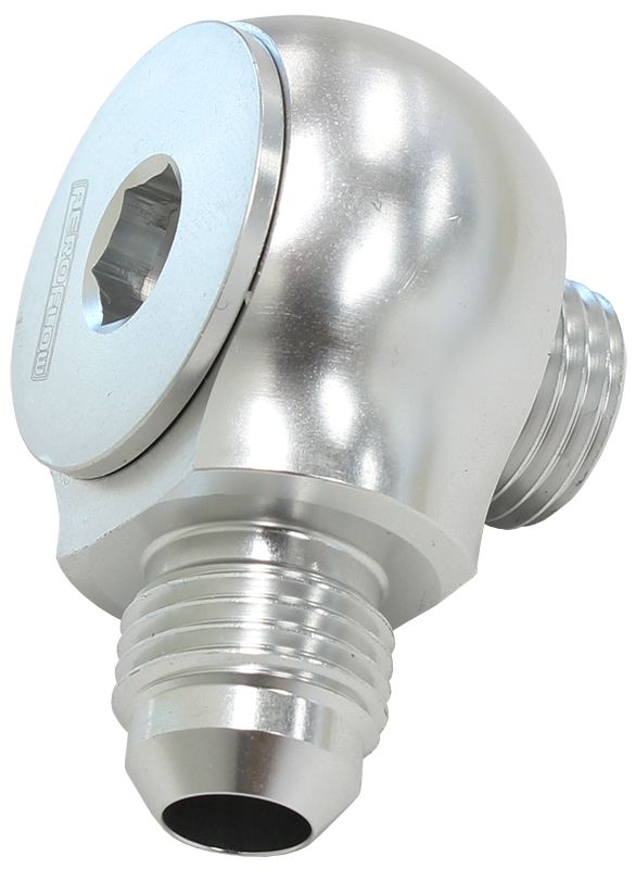Aeroflow 08S Slimline 8Orb To 6An 90 Deg AF909-06-08S