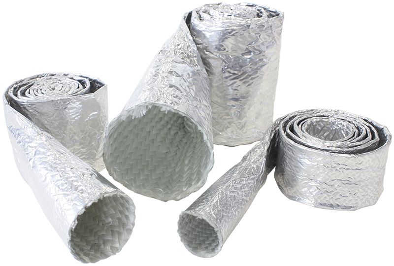 Aeroflow Aluminised Sleeve 2 1 8 2 1 2 AF91-5014