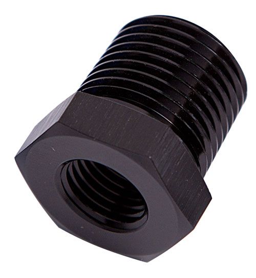 Aeroflow 08Blk Npt Pipe Reducer Black AF912-16-08BLK