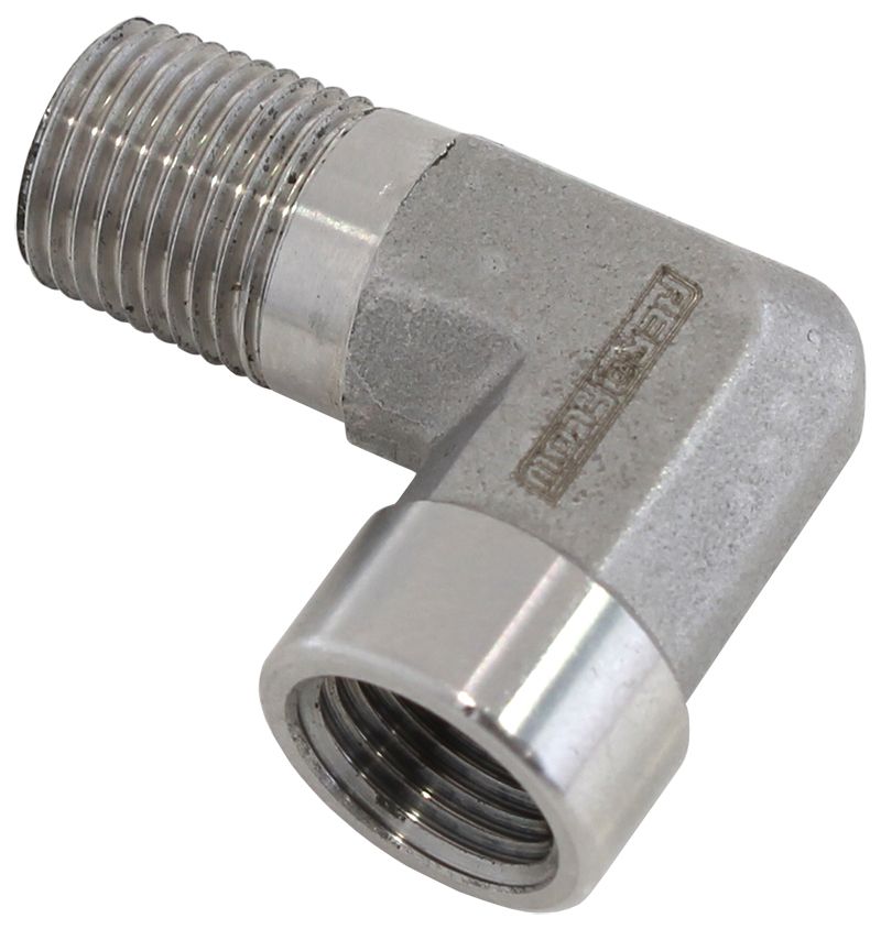 Aeroflow 90 Deg Female Male Elbow 1 8 AF914-02SS