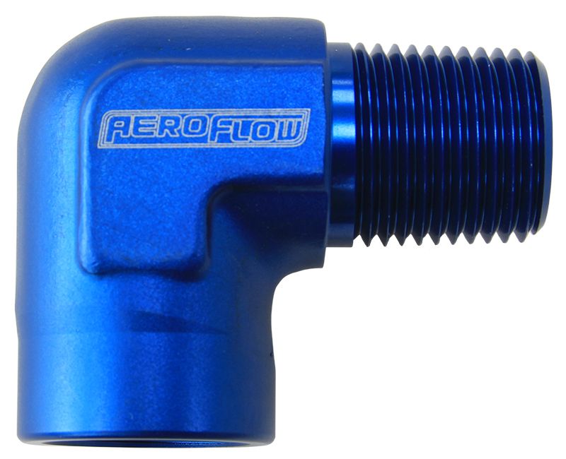 Aeroflow 90 Deg Female To Male 1 Npt AF914-16