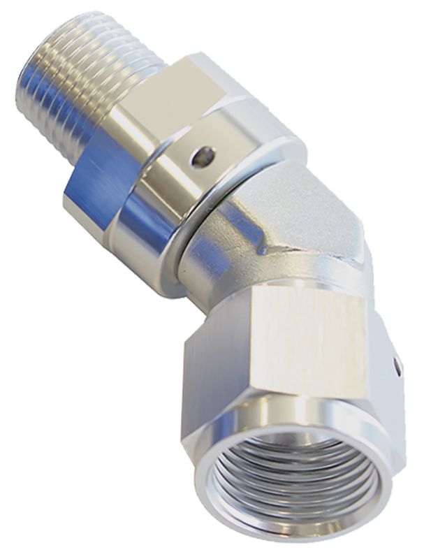 Aeroflow 08S 45 Deg 1 2 Npt To 8An Female AF919-08-08S