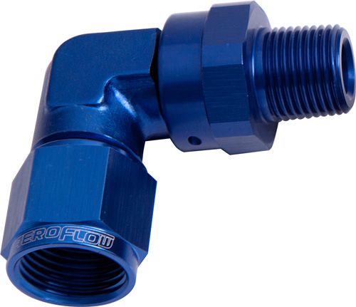 Aeroflow 08 90 Deg 1 2 Npt To 10An AF923-10-08