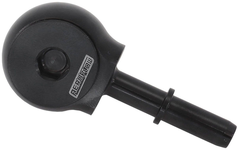 Aeroflow 08Blk Slimline 8Orb To 5 16 Efi AF969-05-08BLK